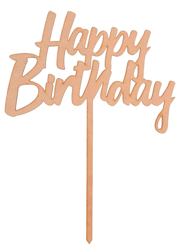 Letrero Happy Birthday