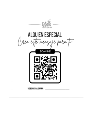 Extra Video Dedicatoria QR