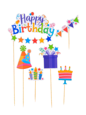 Decoración Happy Birthday