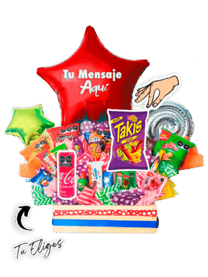 Regalo Canasta de Dulces Personalizada CDMX