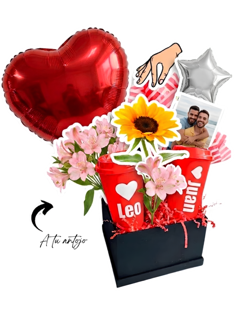 Regalo con Flores Para dos en CDMX