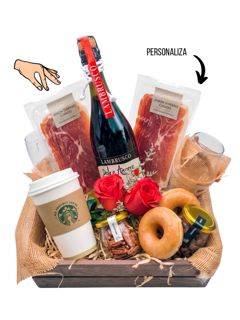 Regalo para Vino con Copas