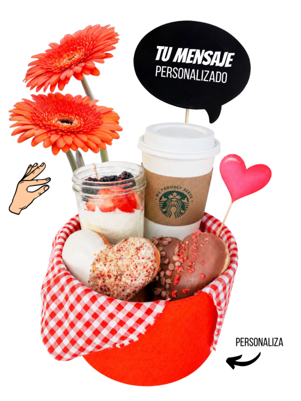 Desayuno con Café Starbucks Caja
