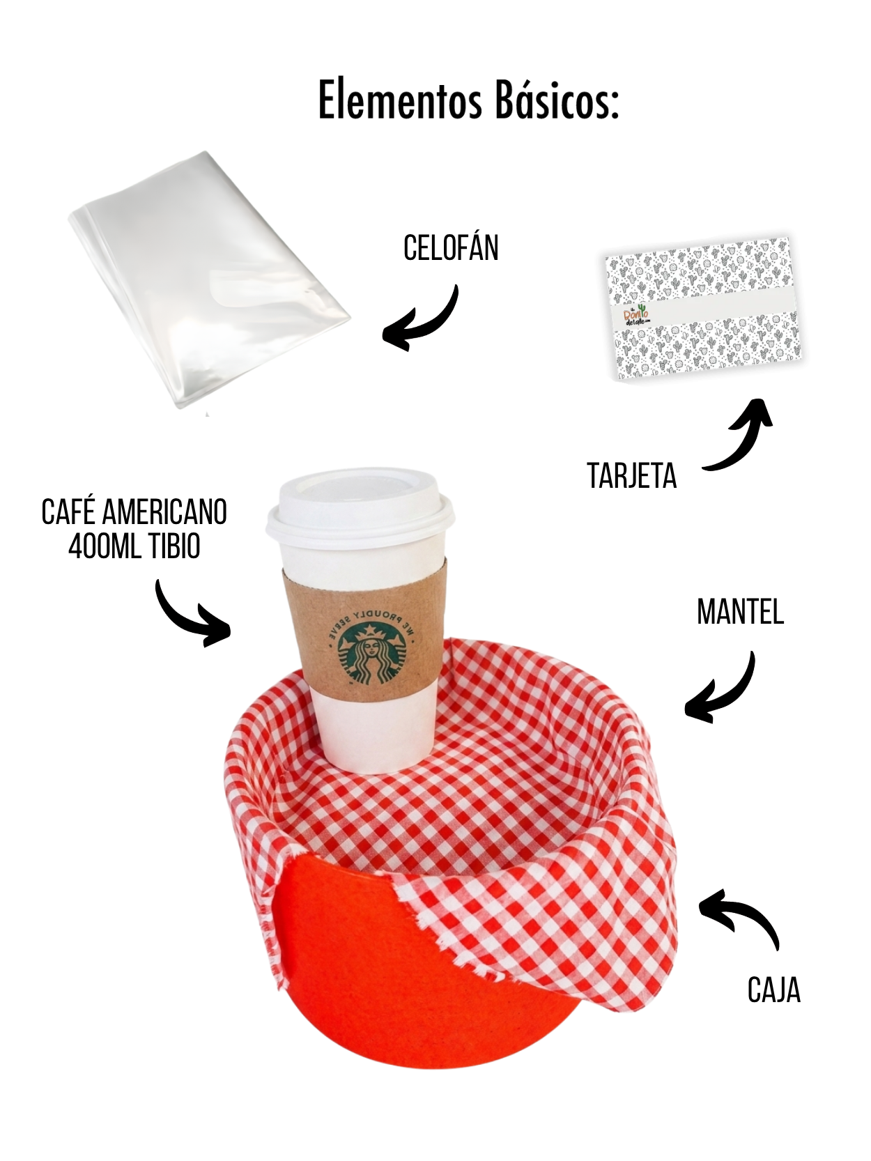 Desayuno con Café Starbucks Caja
