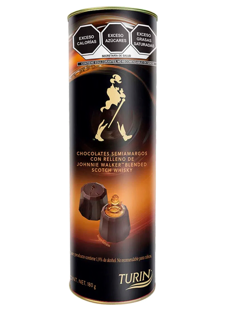 Tubo de Chocolates Jhonie Walker